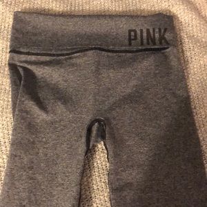 PINK yoga capris